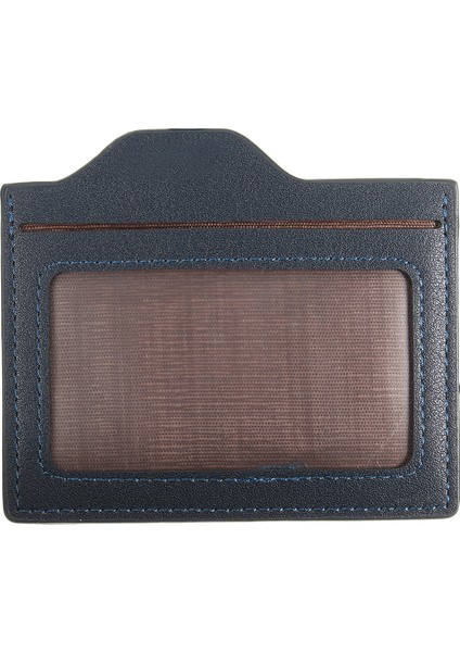 Yumuşak Kısa Erkek Deri Bifold Moda Cüzdan Para Nakit Para Erkek Çanta Kart Mavi (Yurt Dışından)