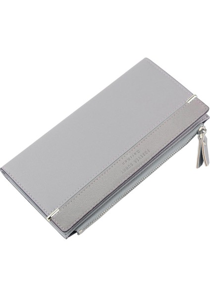 Moda Kadın Cüzdan Uzun Kore Tarzı Marka Kadın Çanta Fermuar Bayanlar Telefon Cüzdan Iki Kat Kadın Bozuk Para Cüzdanı Kart Sahipleri (Yurt Dışından)