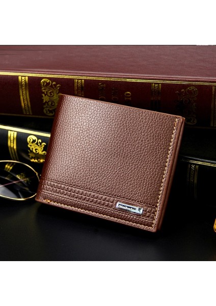 Yeni Varış Erkek Cüzdan Yeni Moda Rahat Bozuk Para Cüzdanı Büyük Kapasiteli Kısa Ince Para Klip Kredi Kartı Çok Fonksiyonlu (Yurt Dışından) fiyatları