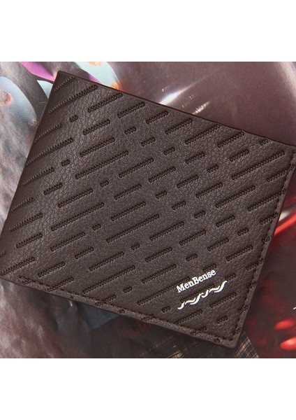 Yeni Varış Erkek Cüzdan Yeni Moda Rahat Bozuk Para Cüzdanı Büyük Kapasiteli Kısa Ince Para Klip Kredi Kartı Çok Fonksiyonlu (Yurt Dışından) indirimleri