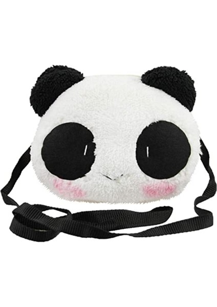 Küçük Kızlar Çanta Sevimli Peluş Panda Çapraz Seyahat Çantası Cep Telefonu Paraları Cüzdan Çanta Moda Noel Hediyesi (Yurt Dışından)