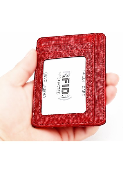 Çanta Para Kasası Rfıd Engelleme Ince Minimalist Kredi Kartı Tutucu Erkekler Kadınlar Için Küçük Cep Cüzdanları (Yurt Dışından) fırsatları