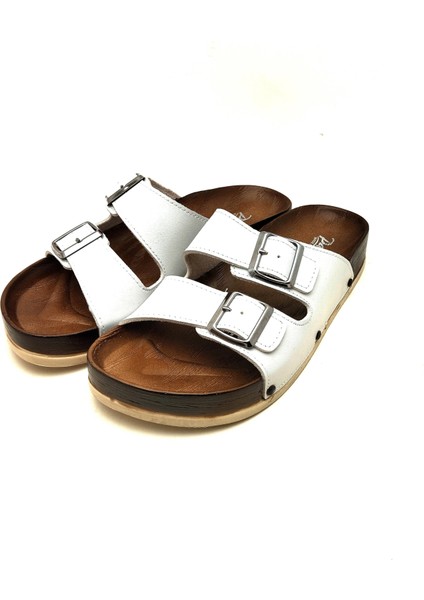 23051 Bayan Anatomik Çift Toka Terlik