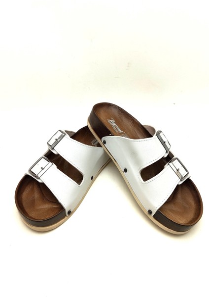 23051 Bayan Anatomik Çift Toka Terlik indirimleri