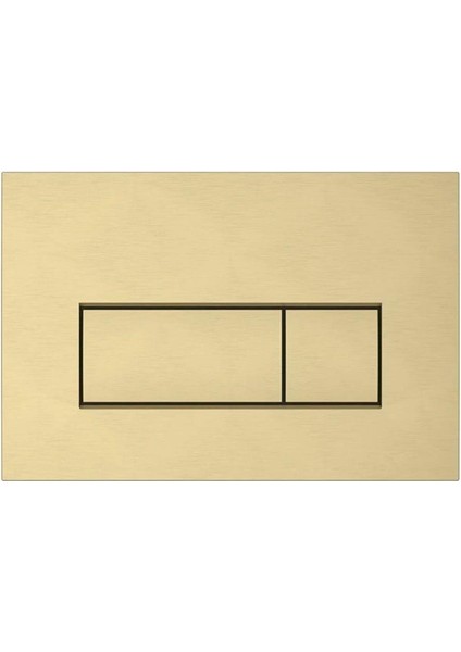 Root Square Kumanda Paneli Fırçalı Altın 740-2325