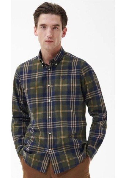 Erkek Edgar Tailored Gömlek OL51 Olive