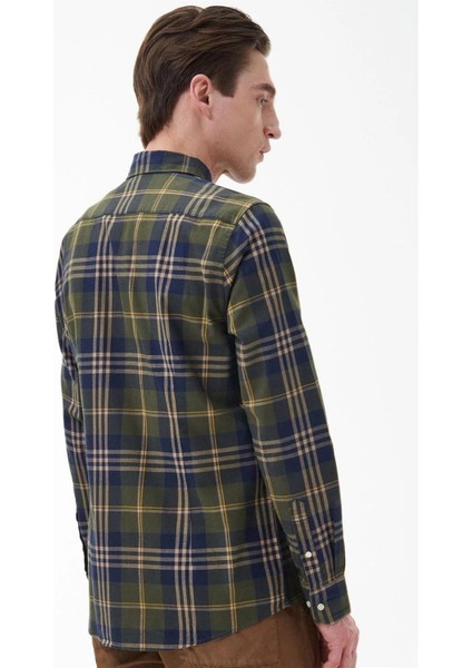 Erkek Edgar Tailored Gömlek OL51 Olive