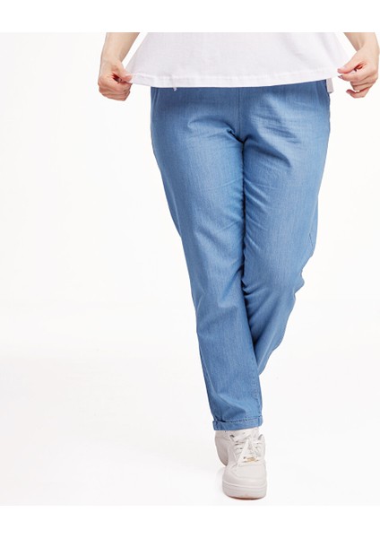 Ince Denim Pantolon Anne Giyim