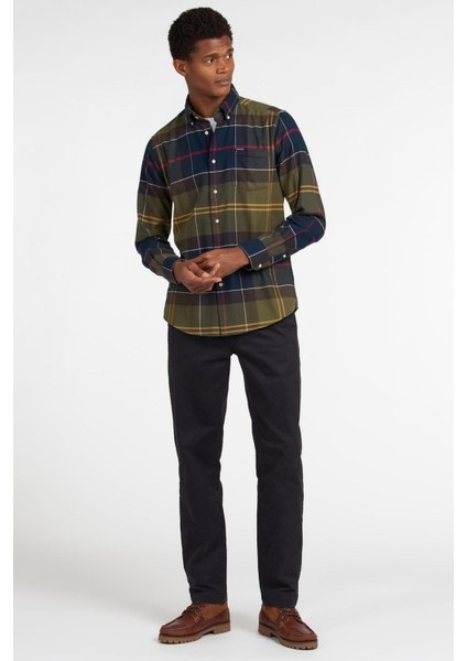 Edderton Tailored Fit Gömlek TN52 Classic Tartan