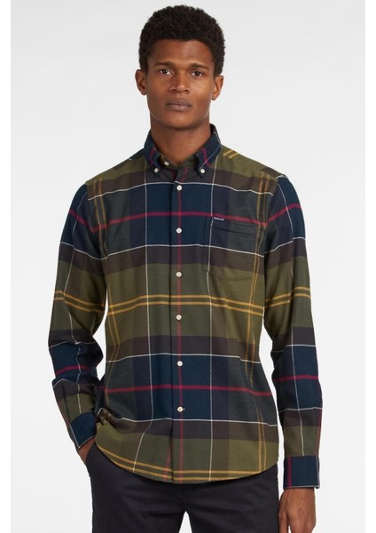 Edderton Tailored Fit Gömlek TN52 Classic Tartan