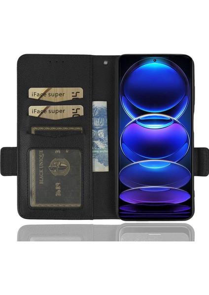 Xiaomi Poco X5 Pu Deri Manyetik Yan Toka Cüzdan Kart Yuvaları (Yurt Dışından) modelleri