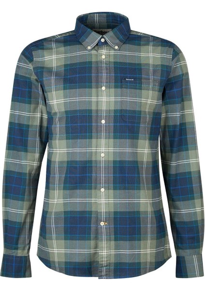Lewis Tailored Gömlek TN29 Kielder Blue Tartan
