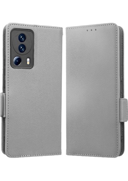 Xiaomi 13 Lite Için Kılıf Kart Yuvaları Tutucu Yan Toka Cüzdan Pu Deri (Yurt Dışından)