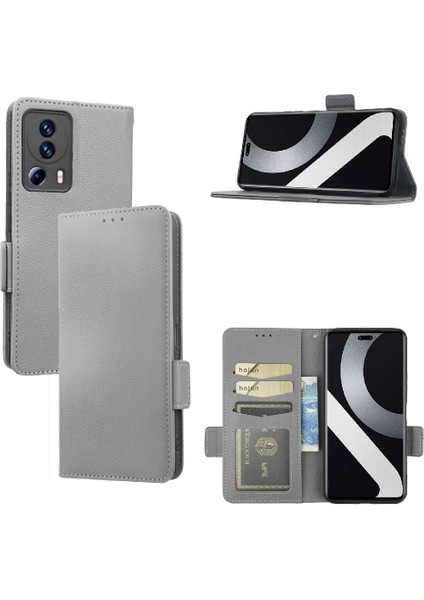 Xiaomi 13 Lite Için Kılıf Kart Yuvaları Tutucu Yan Toka Cüzdan Pu Deri (Yurt Dışından) fiyatları