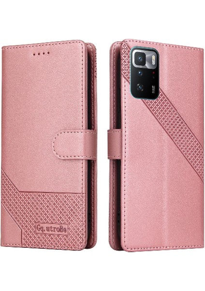 Xiaomi Redmi Not 10 Pro Için Flip Case Üç Kart Yuvaları 4 Köşe Prim (Yurt Dışından)