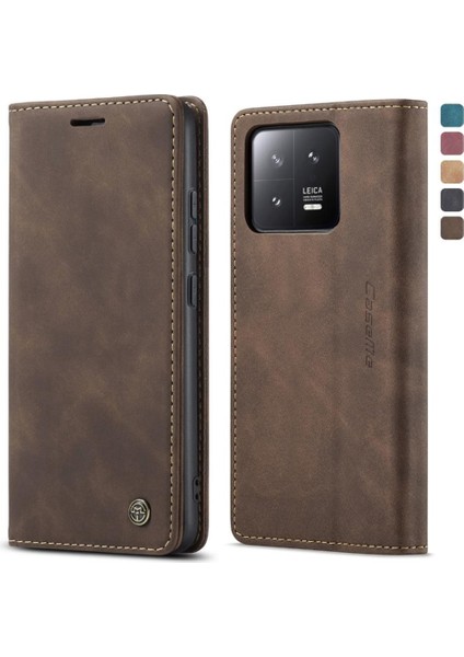 Xiaomi 13 Için Flip Case Folio Kitap Durumda Kart Yuvası Kickstand Manyetik (Yurt Dışından) fırsatları