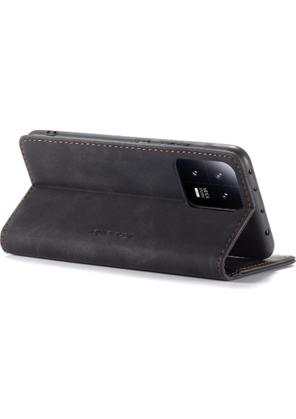 Xiaomi 13 Için Flip Case Folio Kitap Durumda Kart Yuvası Kickstand Manyetik (Yurt Dışından) modelleri