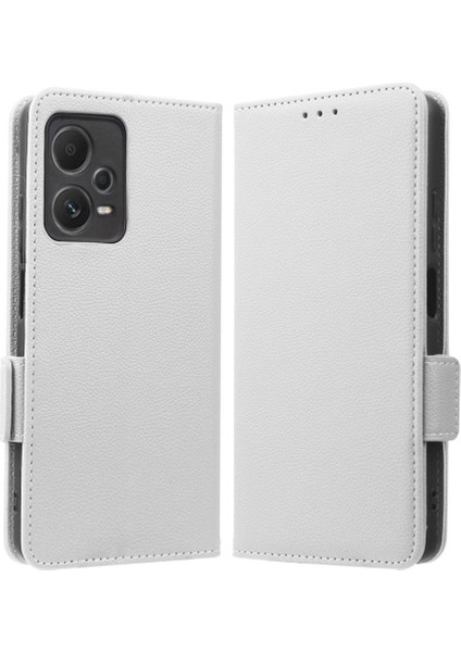 Xiaomi Redmi Için Not 12 Pro Artı Yan Toka Pu Deri Cüzdan Kart (Yurt Dışından)