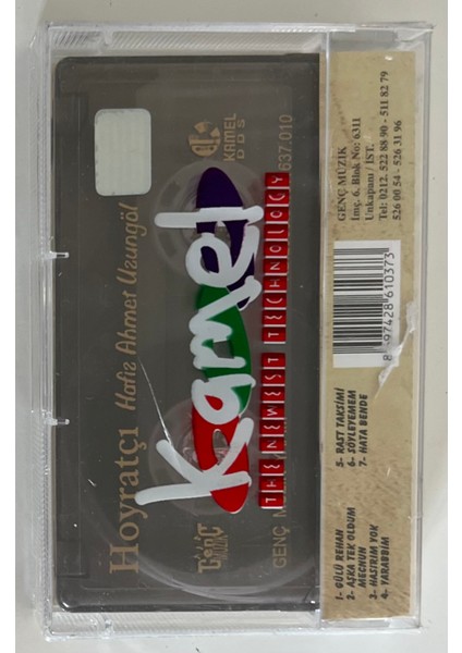 Hafız Ahmet Uzungöl Hoyratçı Kaset (Jelatininde Sıfır Orjnal Dönem Baskı Kaset) fiyatları