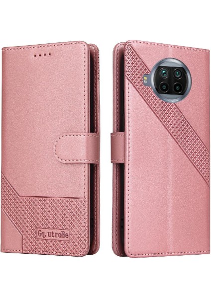 Xiaomi 10T Lite Kickstand Darbeye Üç Kart Yuvaları 4 Için Flip Case (Yurt Dışından)