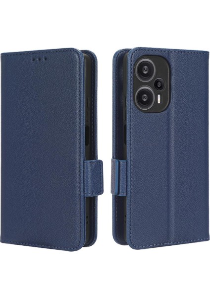 Xiaomi Poco F5 5g Için Kılıf Cüzdan Kart Yuvaları Tutucu Yan Toka Manyetik (Yurt Dışından) modelleri