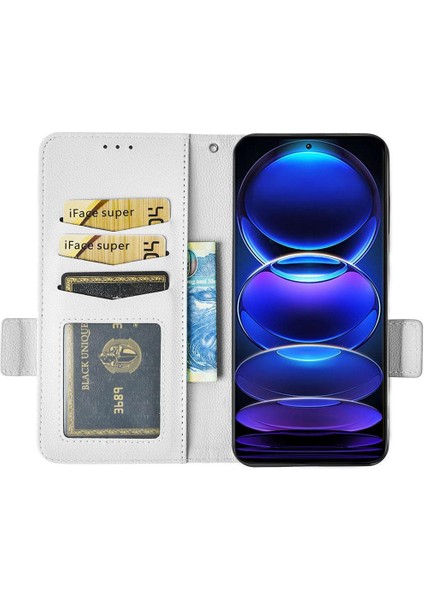Xiaomi Poco X5 Pu Deri Manyetik Yan Toka Cüzdan Kart Yuvaları (Yurt Dışından) modelleri