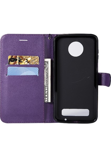 Motorola Moto Z3 Oyun Klasik Düz Renk ile Yüksek Kalite Için Flip Case (Yurt Dışından) fırsatları