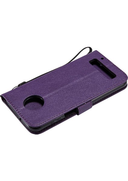 Motorola Moto Z3 Oyun Klasik Düz Renk ile Yüksek Kalite Için Flip Case (Yurt Dışından) indirimleri