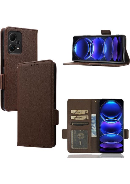 Xiaomi Redmi Için Not 12 Pro Artı Yan Toka Pu Deri Cüzdan Kart (Yurt Dışından) indirimleri