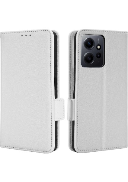 Xiaomi Redmi Için Not 12 4g Pu Deri Manyetik Cüzdan Yan Toka (Yurt Dışından)