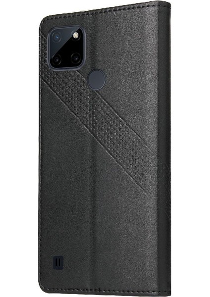 Realme C21Y Kickstand Darbeye 4 Köşe Koruma Kartı Için Flip Case (Yurt Dışından) indirimleri