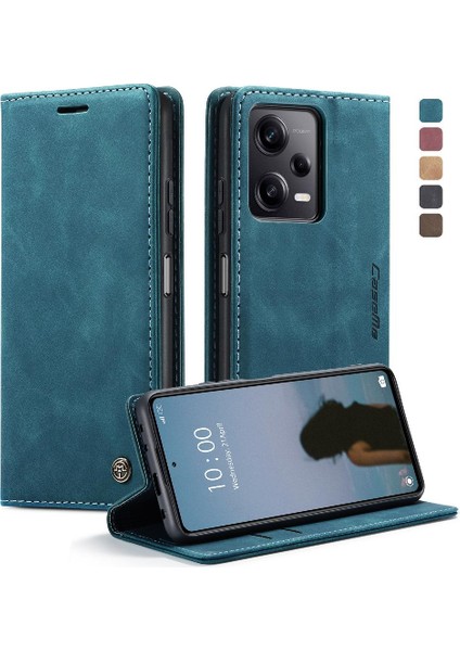 Xiaomi Redmi Not 12 Için Flip Case Pro Artı 5g Manyetik Kapatma Darbeye (Yurt Dışından)