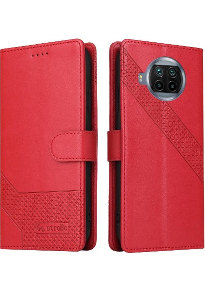 Xiaomi 10T Lite Kickstand Darbeye Üç Kart Yuvaları 4 Için Flip Case (Yurt Dışından)