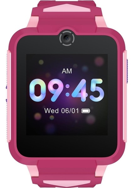 2 Yıl Movetime MT42 Akıllı Çocuk Saati - Kırmızı (Tcl Türkiye Garantili) Micro Sim 31-35 mm Yo