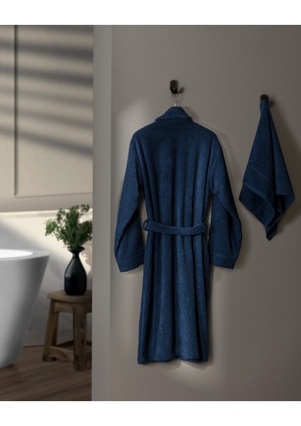 Avril Şalyaka Unisex Bornoz Set