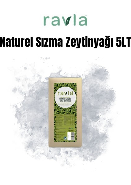 Yeni Sezon Organik Soğuk Sıkım Erken Hasat Zeytinyağı -5LT