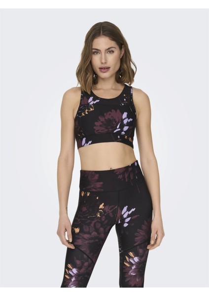 Onpemo Aop Sports Bra Kadın Siyah Atlet - 15262424 fiyatları