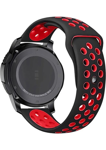 Huawei Watch Gt3 42MM ile Uyumlu Kordon Yumuşak Dokulu Delikli Desenli Silikon Kayış fiyatları