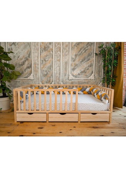 Montessori Ahşap Karyola - Montessori Yatak - Montessori Karyola - -17 fırsatları