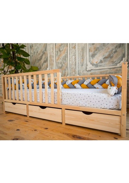 Montessori Ahşap Karyola - Montessori Yatak - Montessori Karyola - -17 indirimleri