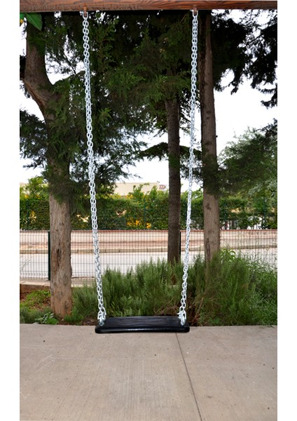 Zincirli Kauçuk Park Salıncağı Çocuk ve Yetişkinler İçin