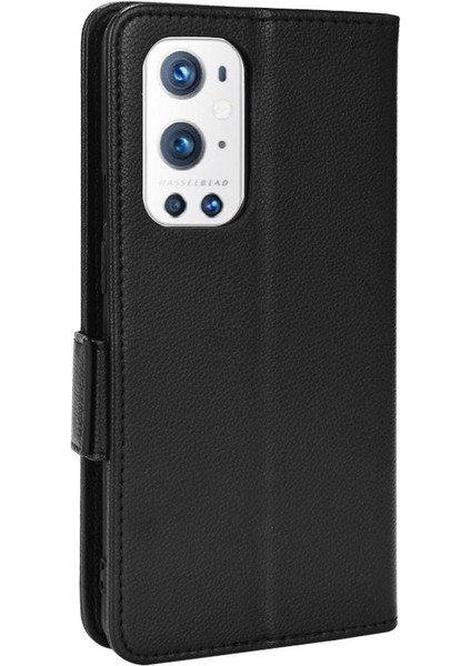 Oneplus 9 Için Kılıf Pro Yan Toka Cüzdan Pu Deri Manyetik Kart Yuvaları (Yurt Dışından)