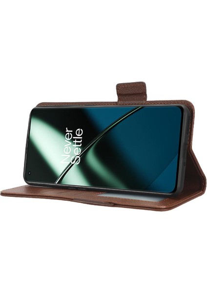 Oneplus 11R 5g Için Kılıf Pu Deri Cüzdan Kart Yuvaları Tutucu Manyetik Yan (Yurt Dışından)