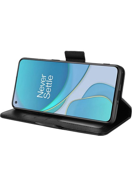 Oneplus 8t Manyetik Cüzdan Yan Toka Pu Deri Kart Yuvaları Için Kılıf (Yurt Dışından) fiyatları