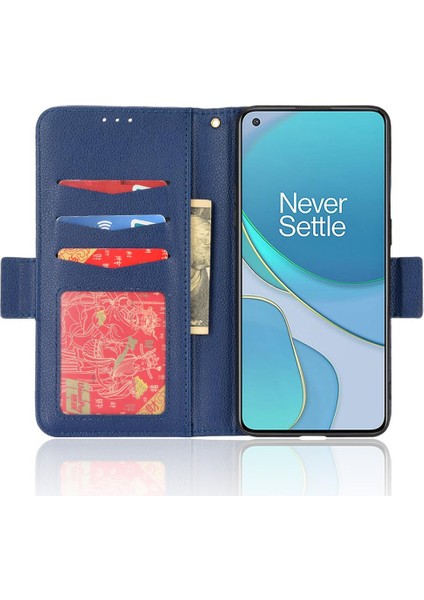 Oneplus 8t Manyetik Cüzdan Yan Toka Pu Deri Kart Yuvaları Için Kılıf (Yurt Dışından) indirimleri
