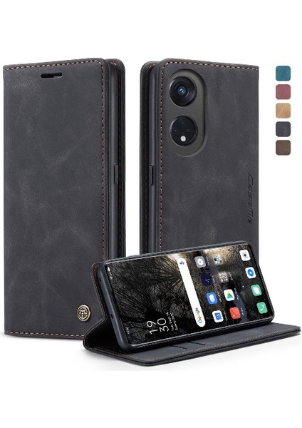 Oppo Oppo 8t 5g Manyetik Kapatma Darbeye Vaka Kart Yuvası Için Flip Case (Yurt Dışından) fiyatları