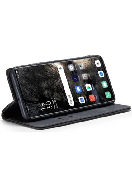 Oppo Oppo 8t 5g Manyetik Kapatma Darbeye Vaka Kart Yuvası Için Flip Case (Yurt Dışından) modelleri