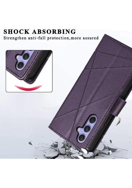 Samsung Galaxy A54 5g Için Flip Case Kickstand Şok Emici Üç Kart (Yurt Dışından) indirimleri