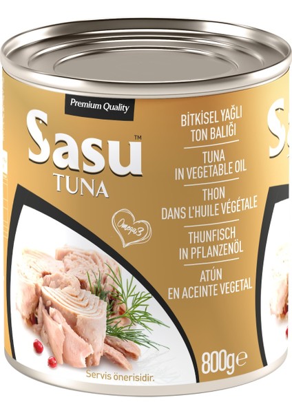Klasik Ton Balığı 800G Bütün Dilim