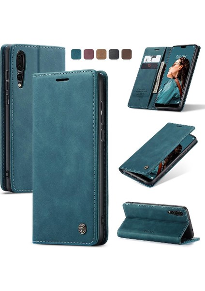 Huawei P20 Pro Için Flip Case Vintage Pu Deri Cüzdan Flip Folio Kitap (Yurt Dışından) fırsatları